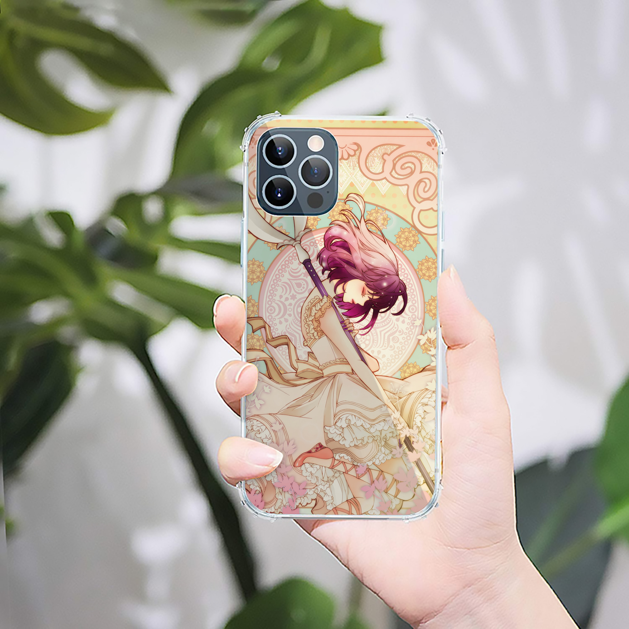 （画像用） 美少女戦士セーラームーン Sailor Moon 【iPhone 12シリーズ対応】透明スマホケース（クリアソフトケース）